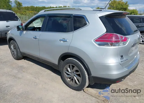 2015 Nissan Rogue Sl z USA, uszkodzony, nr VIN 5N1AT2MV3FC794248